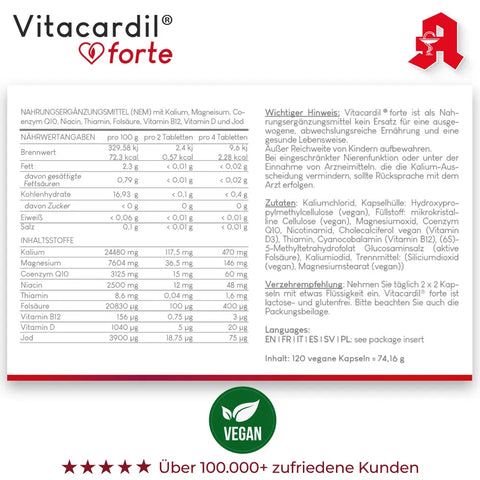 Vitacardil® FORTE  120 Kapseln